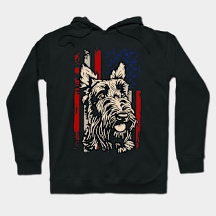 Plaid Parade Stylish Tee for Fans of Scottie American Flag Hoodie